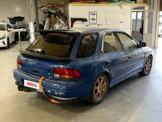 1996 Subaru Impreza WRX I, синий, 179999 рублей, вид 4