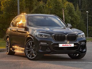 2019 BMW X3 M40d III (G01), серый, 5750000 рублей, вид 1