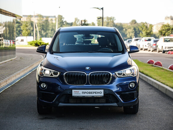 2019 BMW X1 18i sDrive II (F48), синий - вид 3