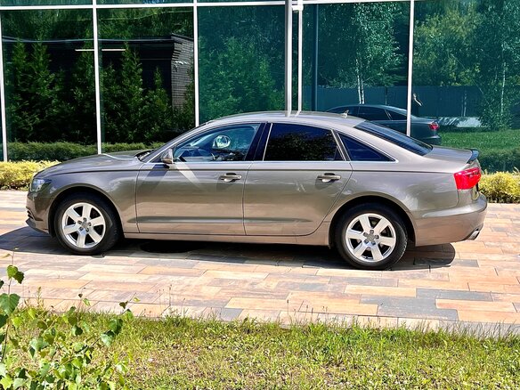 2013 Audi A6 IV (C7), серый, 1430000 рублей - вид 7