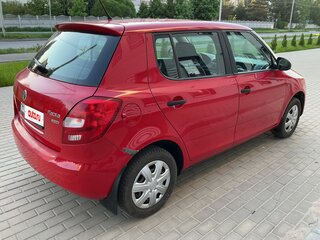 2012 Skoda Fabia II Рестайлинг, красный, 410000 рублей, вид 3
