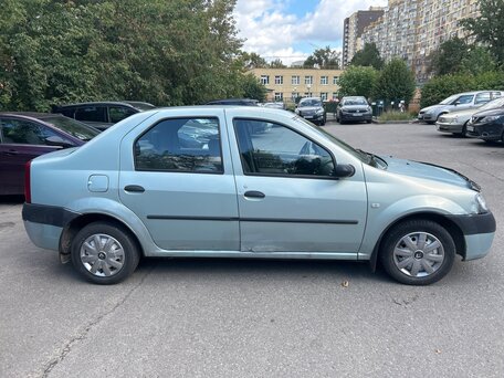 2008 Renault Logan I, зелёный, 280000 рублей, вид 5