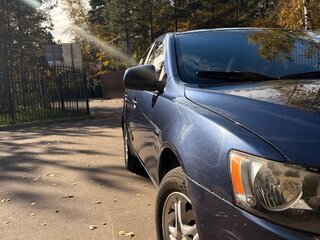 2008 Mitsubishi Lancer X, синий, 725000 рублей, вид 3