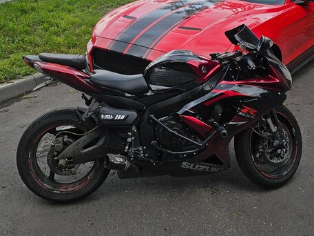 2008 Suzuki GSX-R 750, чёрный, 820000 рублей, вид 2
