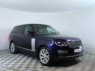 2018 Land Rover Range Rover IV Рестайлинг, синий, 5990000 рублей, вид 3
