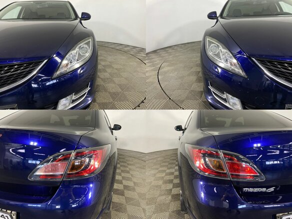 2007 Mazda 6 II (GH), синий - вид 14
