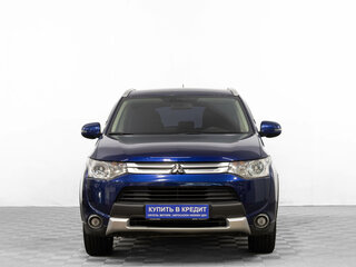 2014 Mitsubishi Outlander III, синий, 1349000 рублей, вид 2