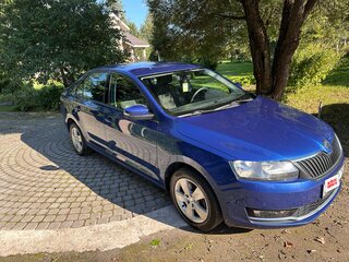 2018 Skoda Rapid I Рестайлинг, синий, 1600000 рублей, вид 3
