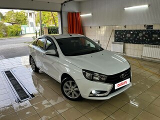 2021 Lada (ВАЗ) Vesta I, белый, 1200000 рублей, вид 4