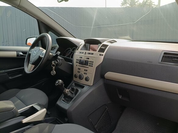 2008 Opel Zafira B Рестайлинг, синий - вид 8