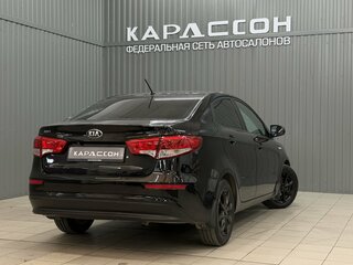 2015 Kia Rio III Рестайлинг, чёрный, 1131000 рублей, вид 2