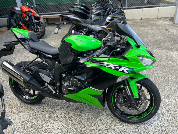 2019 Kawasaki ZX-6R Ninja, зелёный, 810000 рублей - вид 2