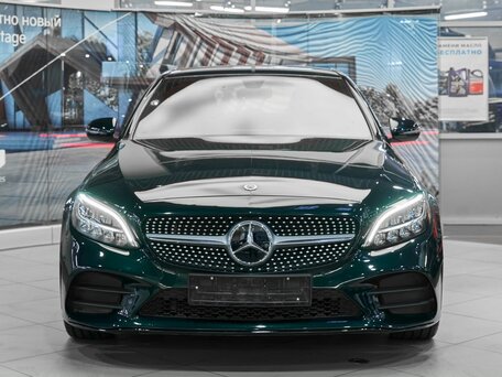 2019 Mercedes-Benz C-Класс 180 IV (W205) Рестайлинг, зелёный, 2745000 рублей, вид 2
