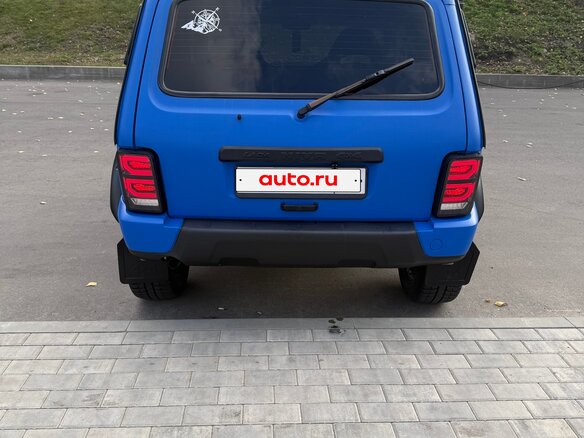 2005 Lada (ВАЗ) 2121 (4x4) I Рестайлинг, синий, 430000 рублей - вид 7