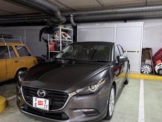 2016 Mazda Axela III Рестайлинг, серый, 1430000 рублей, вид 2
