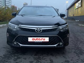 2018 Toyota Camry VII (XV50) Рестайлинг 2, чёрный, 2150000 рублей, вид 3