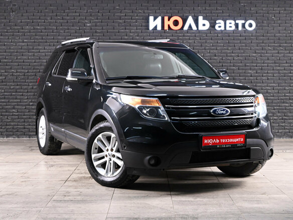 2012 Ford Explorer V, чёрный - вид 2