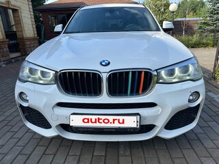 2014 BMW X3 20i xDrive II (F25) Рестайлинг, белый, 2300000 рублей, вид 1