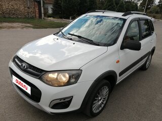 2015 Lada (ВАЗ) Kalina Cross II, белый, 585000 рублей, вид 3
