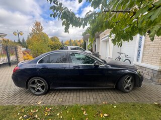 2017 Mercedes-Benz C-Класс 200 IV (W205), синий, 2450000 рублей, вид 4