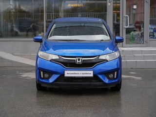 2017 Honda Fit III Рестайлинг, синий, 1103000 рублей, вид 2