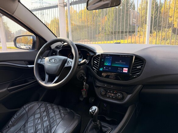 2021 Lada (ВАЗ) Vesta SW I, синий, 1199000 рублей - вид 8