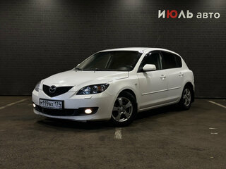 2008 Mazda 3 I (BK) Рестайлинг, белый, 380000 рублей, вид 1