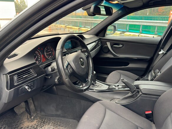 2009 BMW 3 серии 318d V (E90/E91/E92/E93) Рестайлинг, чёрный, 990000 рублей - вид 7