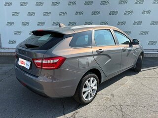 2021 Lada (ВАЗ) Vesta SW I, серый, 820000 рублей, вид 4