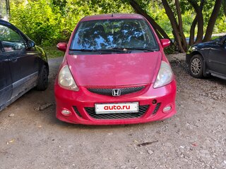 2007 Honda Jazz I Рестайлинг, красный, 550000 рублей, вид 1