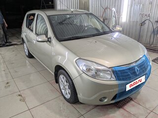 2014 Renault Sandero I, бежевый, 450000 рублей, вид 1