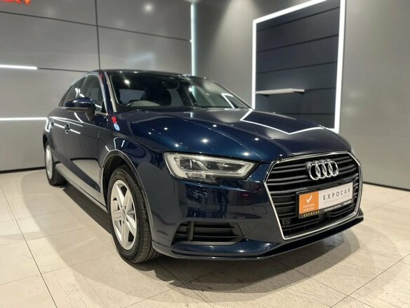 2020 Audi A3 III (8V) Рестайлинг, синий - вид 7