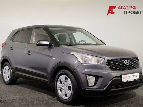 2021 Hyundai Creta I Рестайлинг, серый, 1420000 рублей, вид 3