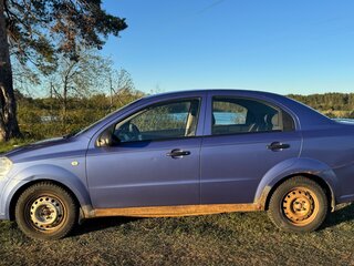2008 Chevrolet Aveo I Рестайлинг, синий, 210000 рублей, вид 4