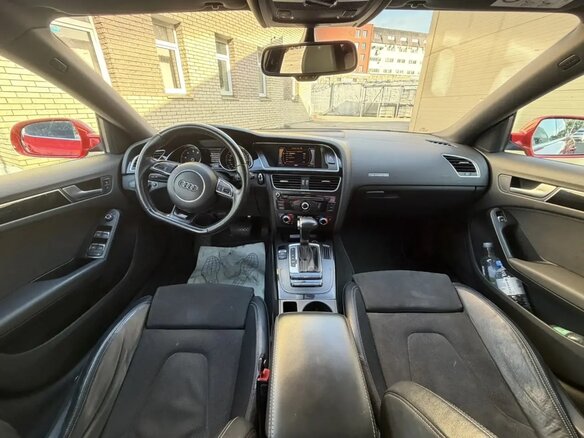 2015 Audi A5 I (8T) Рестайлинг, красный, 1800000 рублей - вид 6