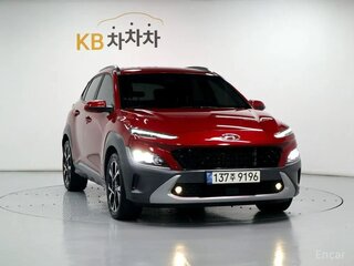 2021 Hyundai Kona I Рестайлинг, красный, 1459000 рублей, вид 2