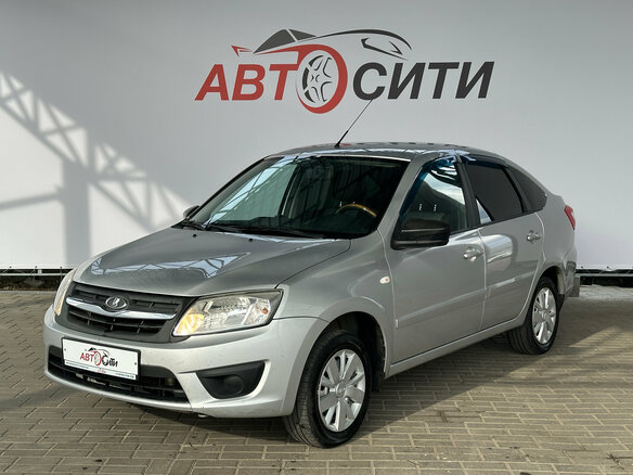 2017 Lada (ВАЗ) Granta I, серебристый - вид 3