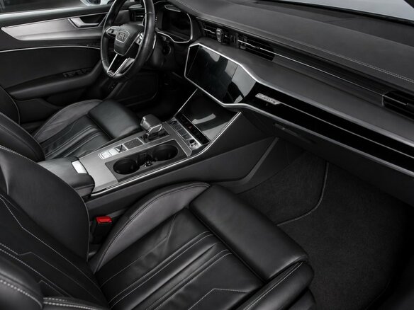 2021 Audi A6 45 TFSI V (C8), белый, 3609000 рублей - вид 11