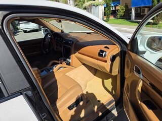 2007 Porsche Cayenne Turbo I Рестайлинг (957), белый, 1100000 рублей, вид 4