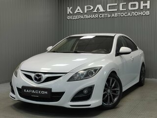 2011 Mazda 6 II (GH) Рестайлинг, белый, 790000 рублей, вид 1