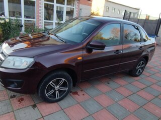2016 Lada (ВАЗ) Granta I, пурпурный, 410000 рублей, вид 1