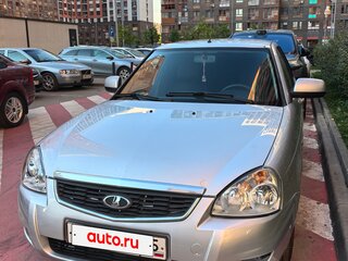 2017 Lada (ВАЗ) Priora I Рестайлинг, серебристый, 445000 рублей, вид 4