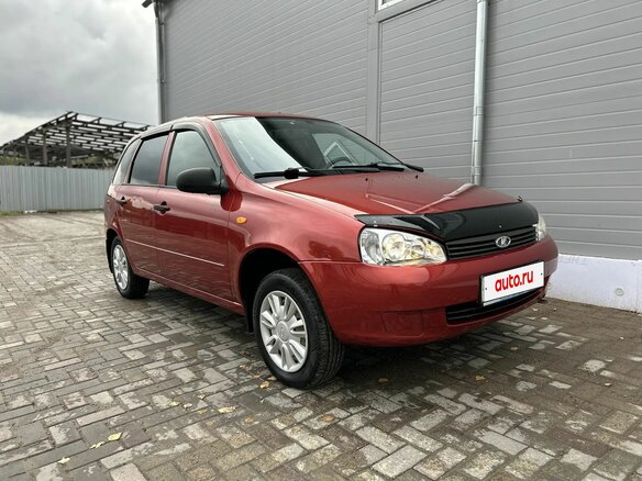 2011 Lada (ВАЗ) Kalina I, красный - вид 5