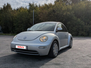 2002 Volkswagen Beetle I (A4), серебристый, 580000 рублей, вид 2