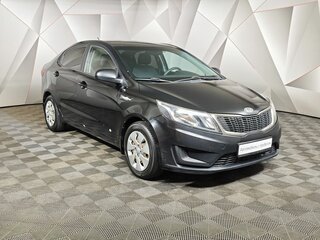 2011 Kia Rio III, чёрный, 539000 рублей, вид 3