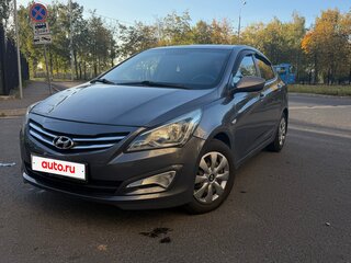 2015 Hyundai Solaris I Рестайлинг, серый, 700000 рублей, вид 1