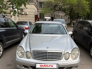 2002 Mercedes-Benz E-Класс 240 III (W211, S211), серебристый, 550000 рублей, вид 2