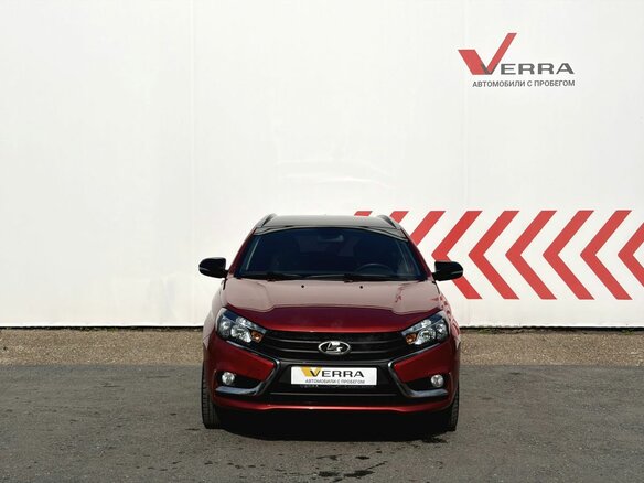 2021 Lada (ВАЗ) Vesta SW I, красный - вид 4