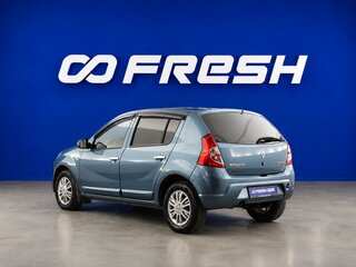 2013 Renault Sandero I, синий, 499077 рублей, вид 2