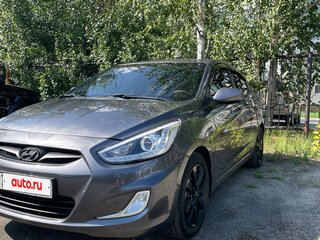 2014 Hyundai Solaris I, серый, 900000 рублей, вид 2
